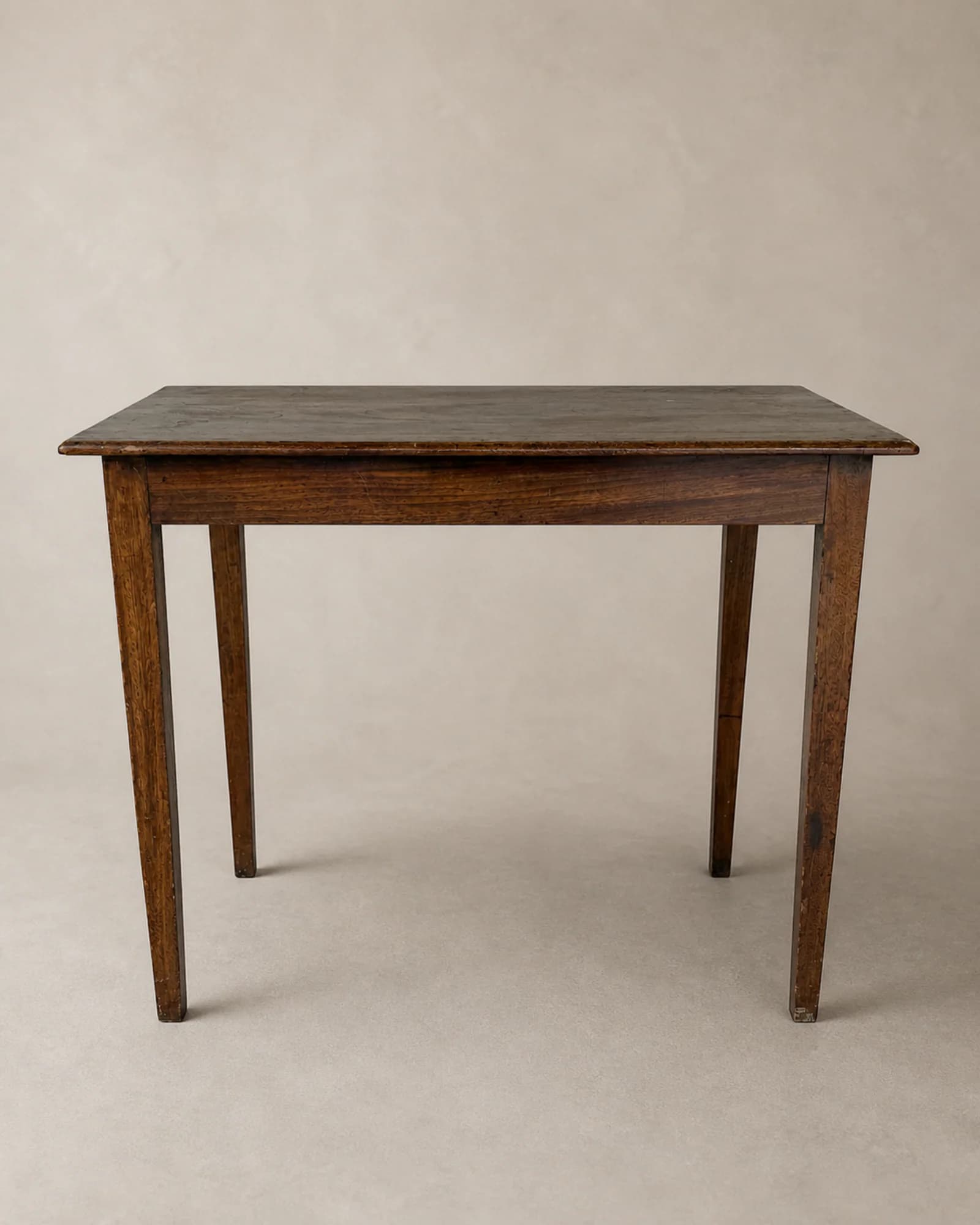 Plain Country Side Table, full view